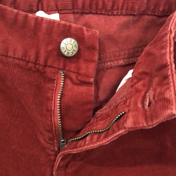 J.Crew Women’s Corduroy Pant Terra-cotta Boot cut Size small Bo ho Autumn core - Picture 10 of 17